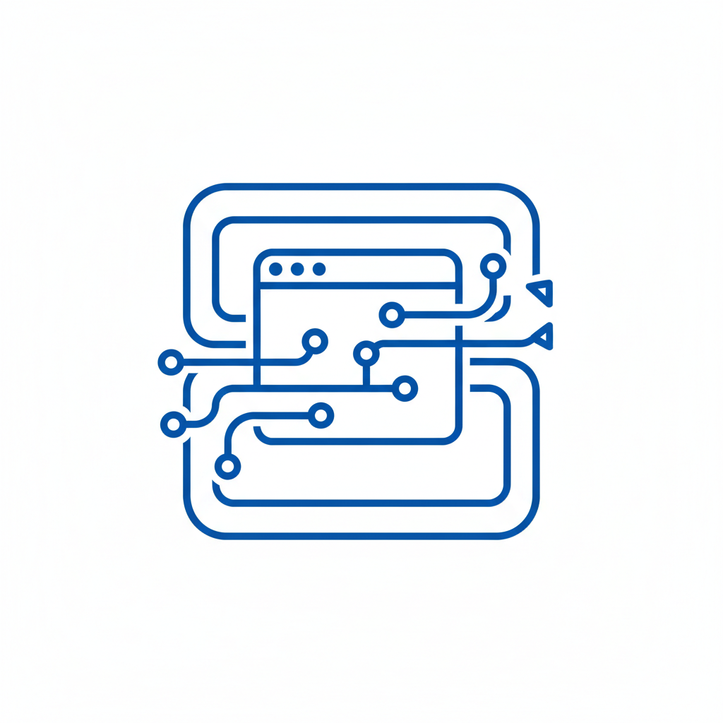 AI Human-Led AI-Assisted Web Development service icon